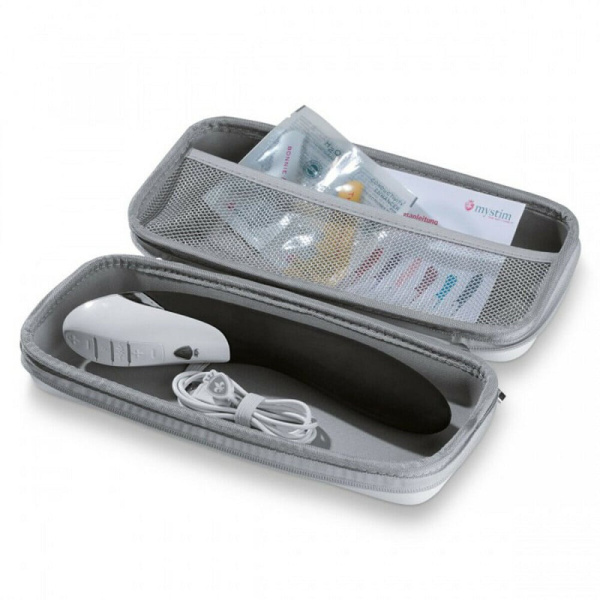 Вібратор з електростимуляцією MYSTIM Electric Eric E-Stim Vibrator-Black, Черный