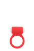 Ерекційне віброкільце LIT-UP SILICONE STIMU RING 3, RED