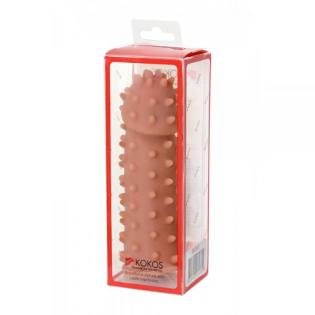 Насадка на пеніс Kokos Extreme Sleeve ES-03 розмір S, Телесный