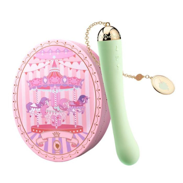 Вібратор для точки G з підключенням до телефону ZALO Momoko Melon Green, Зелений