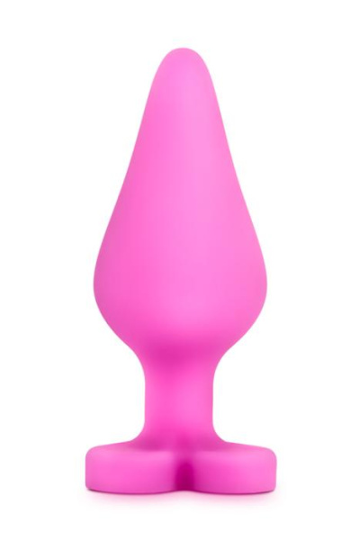 Анальный плаг PLAY WITH ME CANDY HEART BE MINE PINK