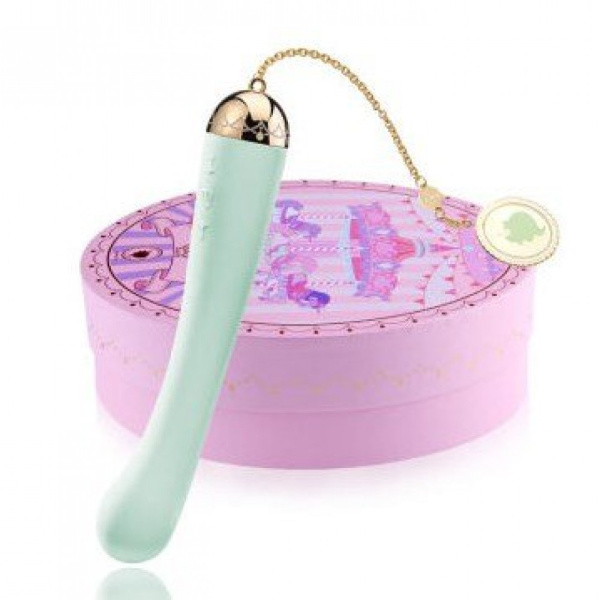 Вібратор для точки G з підключенням до телефону ZALO Momoko Melon Green, Зелений