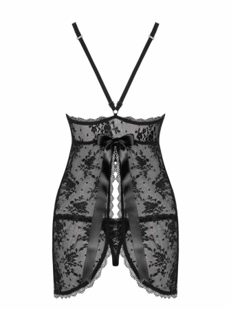 Сорочка Obsessive Behindy babydoll & thong L/XL