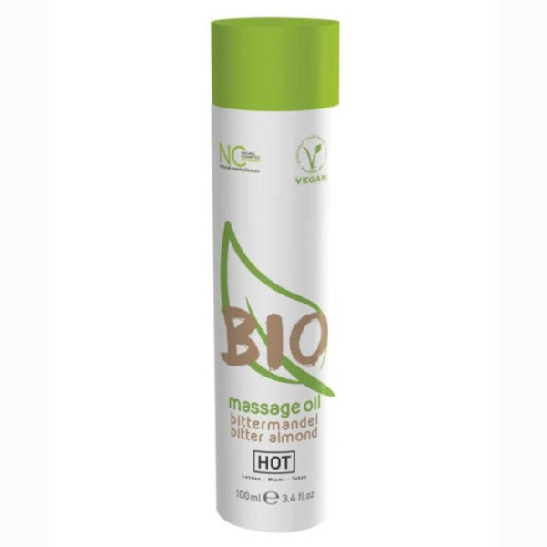 Масажна олія Hot Bio massage oil Bittermandel, 100 мл