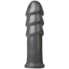Фалоімітатор для фістингу Doc Johnson American Bombshell B-10 Warhead Gun Metal, діаметр 6,9 см