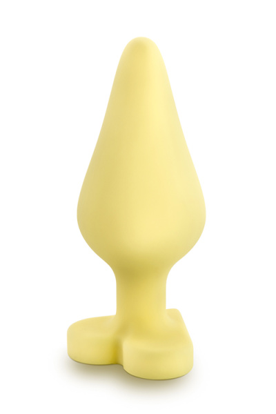 Анальный плаг PLAY WITH ME CANDY HEART SPANK ME YELLOW