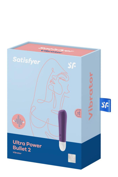 T360170 Вибропуля для целенаправленной стимуляции Satisfyer Ultra Power Bullet 2 Violet