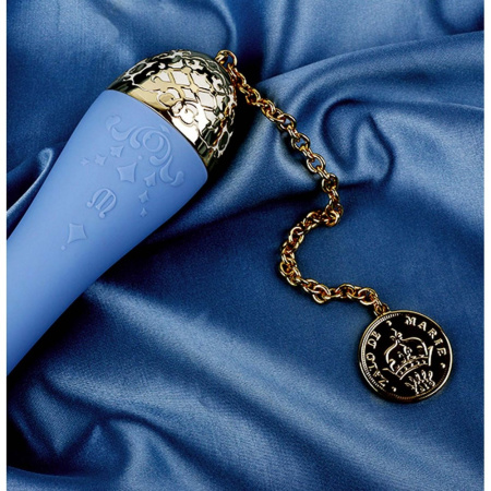 Вибромассажер - кролик с функцией управления со смартфона ZALO Rosalie, Royal Blue || Вібромасажер - кролик з функцією керування зі смартфона ZALO Rosalie, Royal Blue