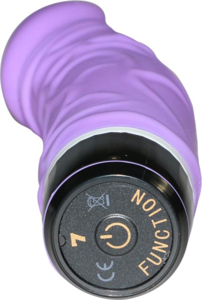 Вибромассажер PURRFECT SILICONE CLASSIC 6.5INCH, PURPLE