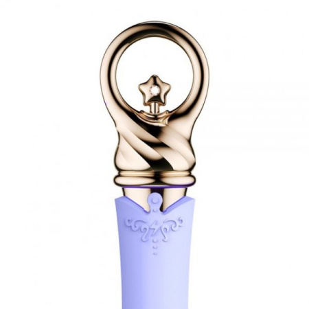 Вібромасажер із функцією підігріву ZALO COURAGE, Fantasy Violet