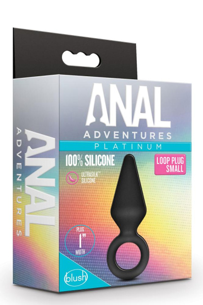 Анальна пробка BLUSH ANAL ADVENTURES PLATINUM-SILICONE-SMALL