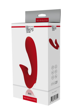 Вібромасажер RED REVOLUTION IRIS, Червоний