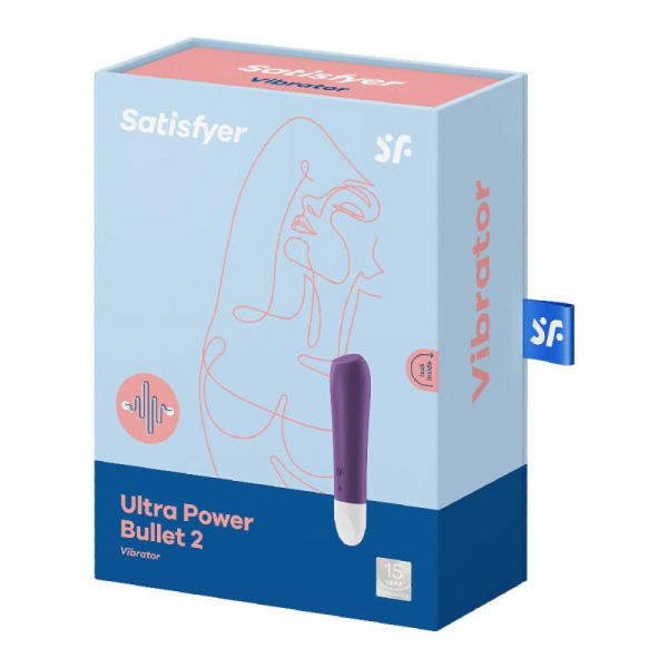 T360170 Вибропуля для целенаправленной стимуляции Satisfyer Ultra Power Bullet 2 Violet