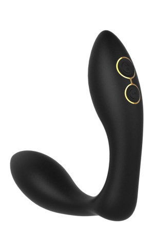 Універсальний вібромасажер із анальною стимуляцією Dream Toys Elite Renée, чорний