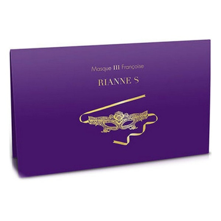 Маска на глаза ажурная RianneS SOIREE MASK III FRANCOISE || Маска на очі ажурна RianneS SOIREE MASK III FRANCOISE, Черный