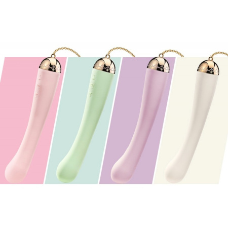 Вібратор для точки G з підключенням до телефону ZALO Momoko Melon Green, Зелений