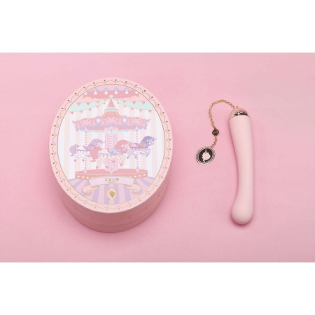 Вібратор для точки G з підключенням до телефону ZALO Momoko Strawberry Pink, Рожевий