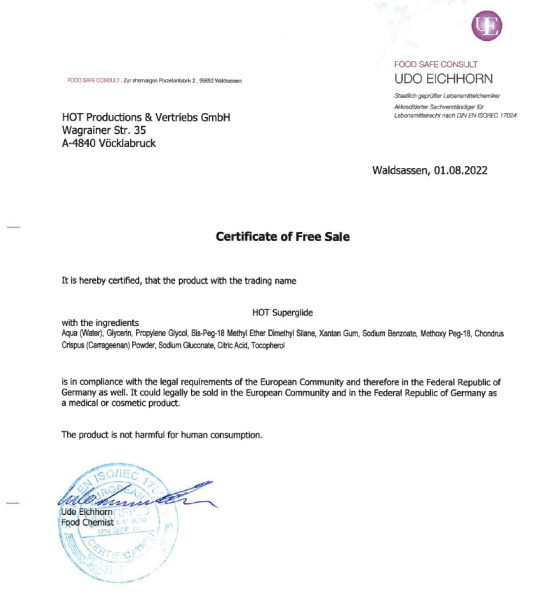 Лубрикант на водній основі SUPERGLIDE, 100 мл