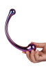 DT21836 Изогнутый стеклянный фаллоимитатор Dream Toys GLAMOUR GLASS CURVED BIG WAND || DT21836 Вигнутий скляний фалоімітатор Dream Toys GLAMOUR GLASS CURVED BIG WAND
