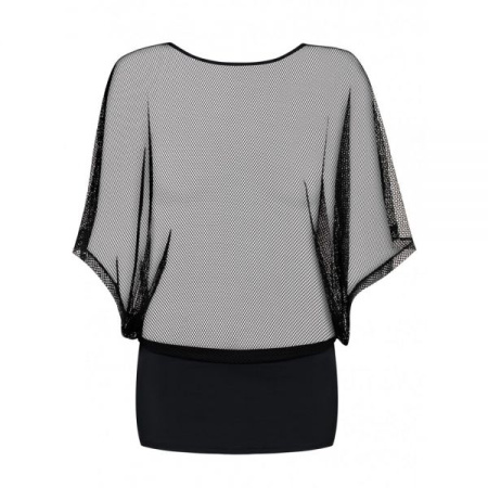 Сукня сітка Punker dress Obsessive S \ M, Черный, S/M