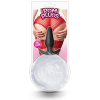 T330675 анальна пробка з помпоном POM PLUGS FUR POM Pom WHITE, Белый/Черный