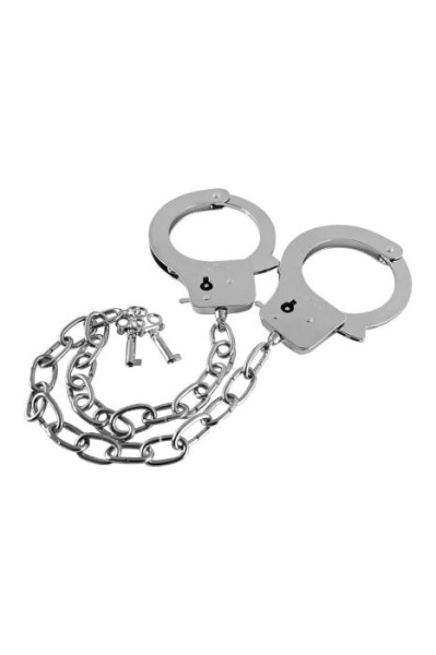 Металлические наручники GP METAL HANDCUFFS LONG CHAIN