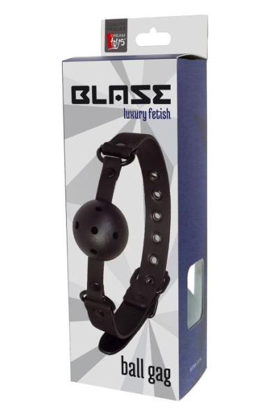 Кляп BLAZE BALL GAG WITH PAINTING EDGE BLACK