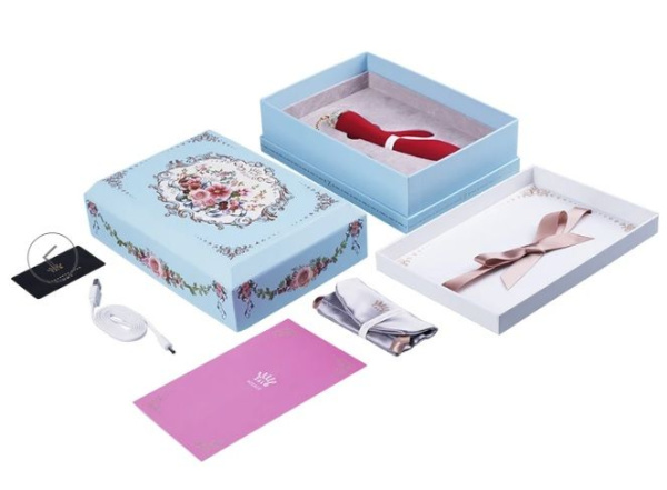 Вібромасажер-кролик з функцією управління зі смартфона ZALO Rosalie, Rouge Pink