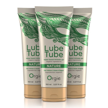 Натуральный лубрикант на водной основе "Lube Tube Nature" Orgie || Натуральний лубрикант на водній основі "Lube Tube Nature" Orgie