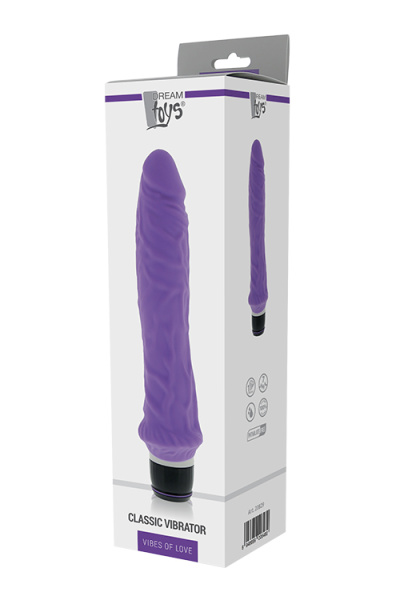 Вібромасажер PURRFECT SILICONE CLASSIC 8.5INCH, PURPLE