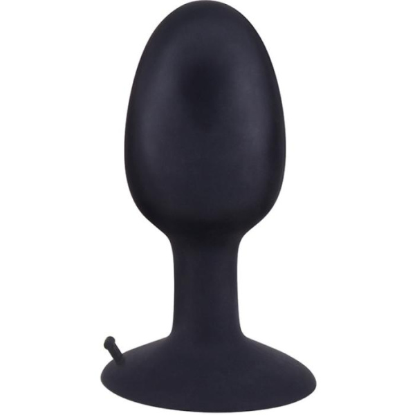 Анальная пробка с внутренним шариком ROLL PLAY EXTRA LARGE BLACK