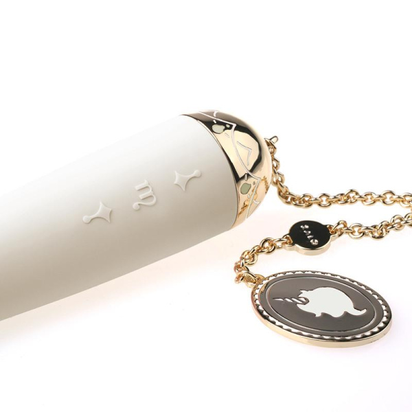 Вібратор для точки G з підключенням до телефону ZALO Momoko Vanilla White, Білий