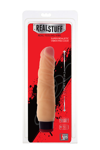 Вибромассажер REALISTX 7INCH VIBRATOR, FLESH