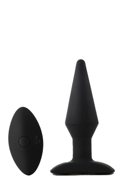Анальна пробка з бездротовим пультом CHEEKY LOVE PLUG, Черный